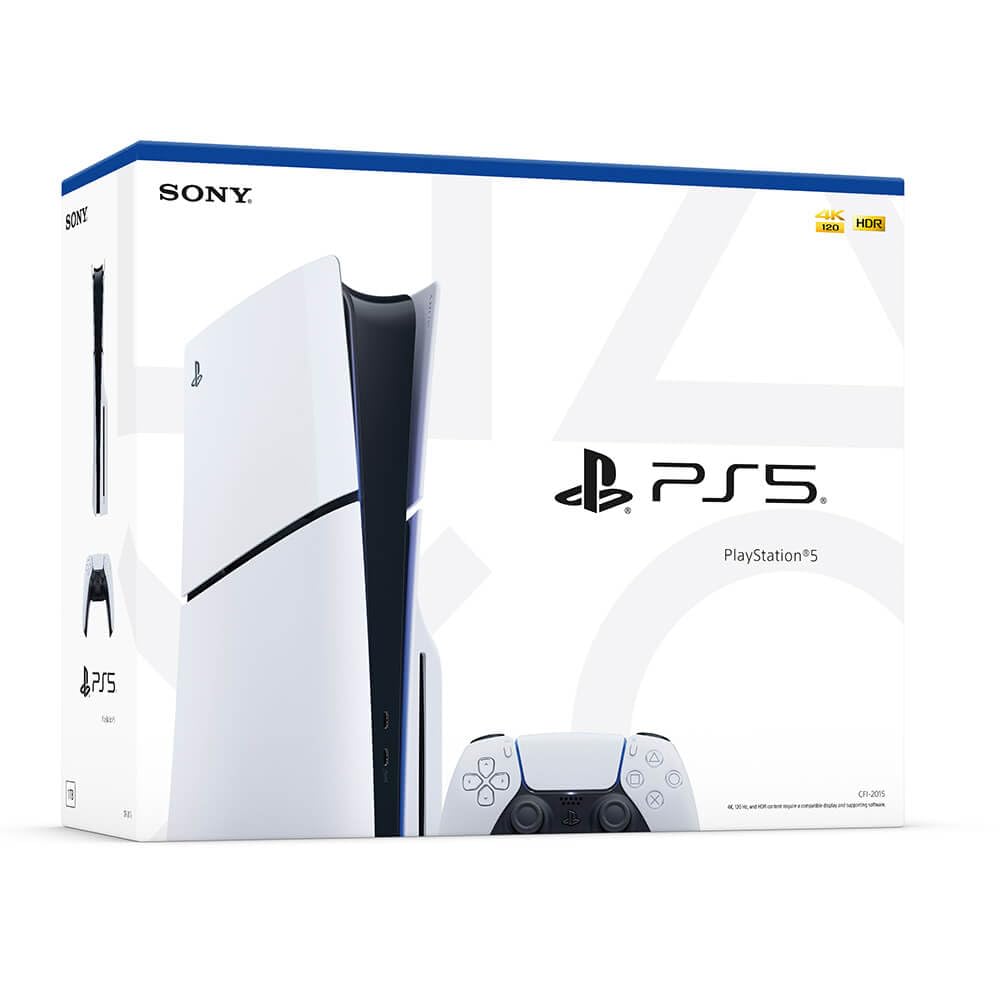 Sony PlayStation 5 Console Disc Version - PS5 Slim Edition